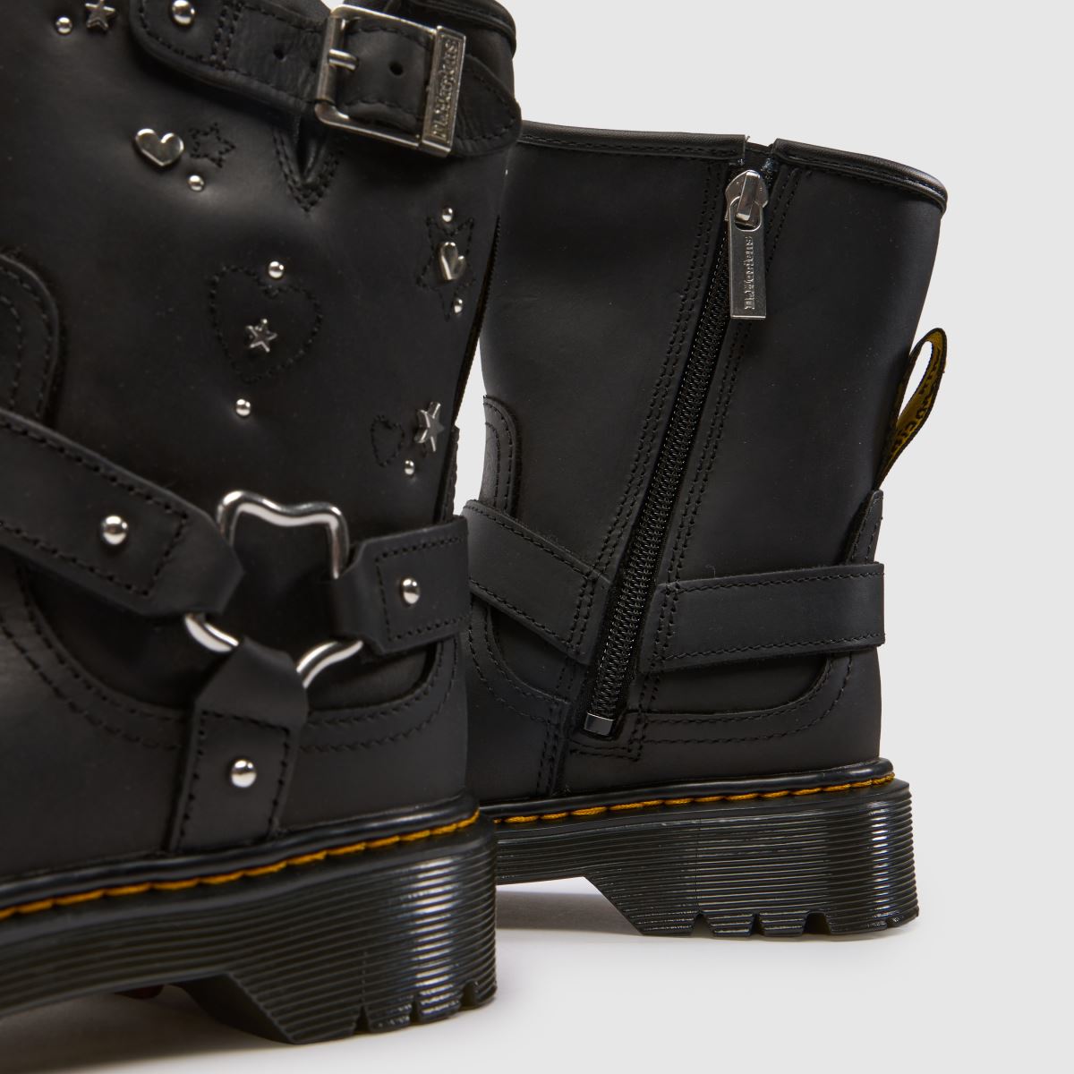 Dr Martens Genaya Girls Junior in Black Multi Dr Martens Genaya 7