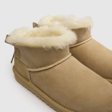 UGG Ultra Mini Bailey Bow Girls Junior in Sand UGG Ultra Mini Bailey Bow,3 of 4