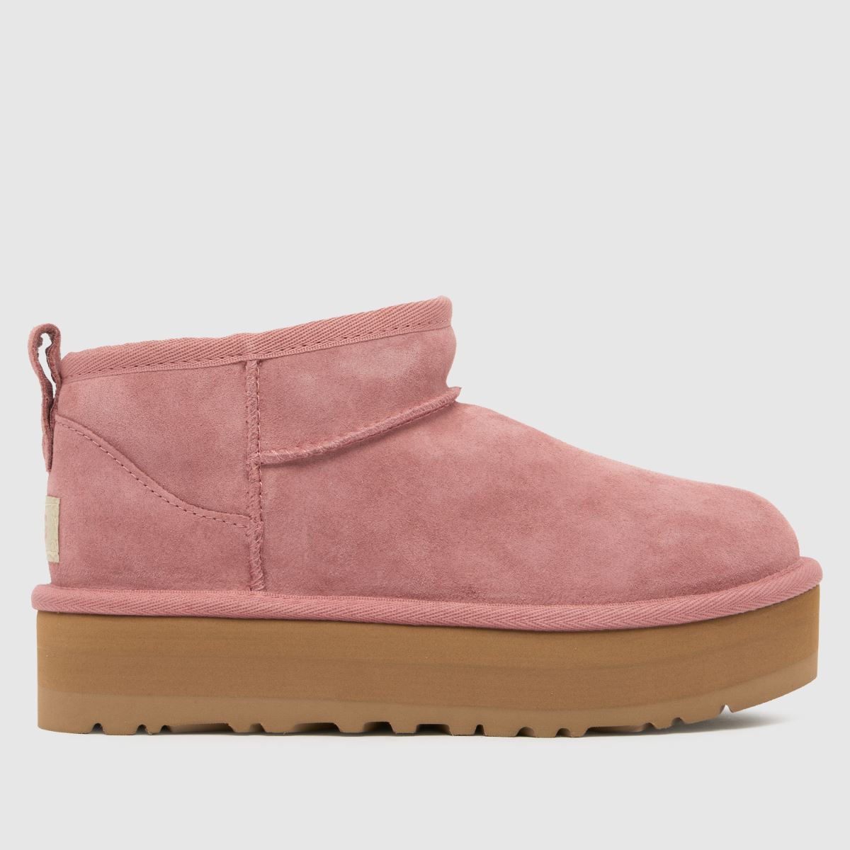 UGG Pink Dawn Classic Ultra Mini Platform Girls Junior Boots