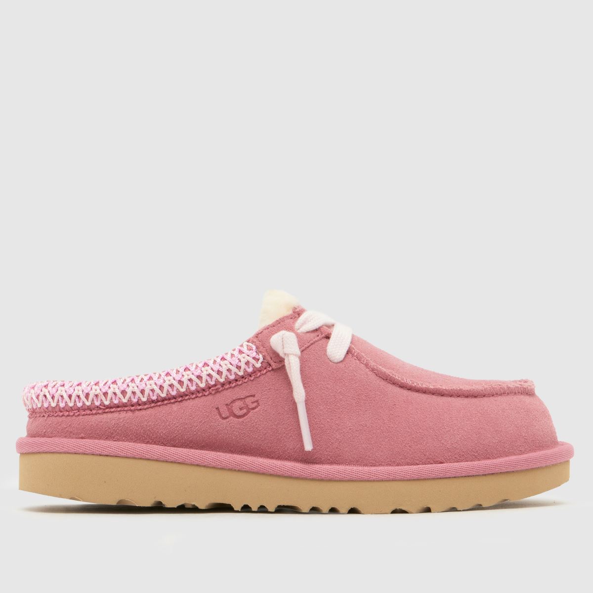 UGG Horizon Pink Tasman Mule Girls Junior Slippers