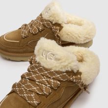 UGG Lowmel Mule Girls Junior in Chestnut UGG Lowmel Mule,4 of 4