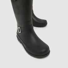 Kinder JUJU JELLIES Schwarz Biker Wellie Boots JUJU JELLIES Biker Wellie,3 von 4