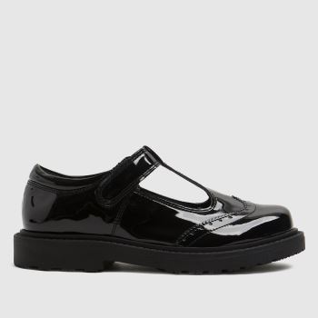schuh black leader t-bar shoe Girls Junior Shoes schuh black leader t-bar shoe Girls Junior Shoes