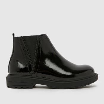 schuh Black Crystal Chelsea Girls Junior
