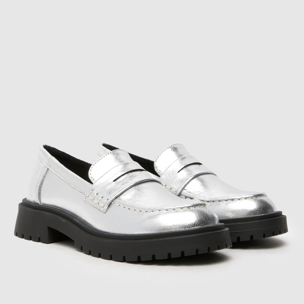 Kinder schuh Silber Lainey Loafer Boots schuh Lainey Loafer 1