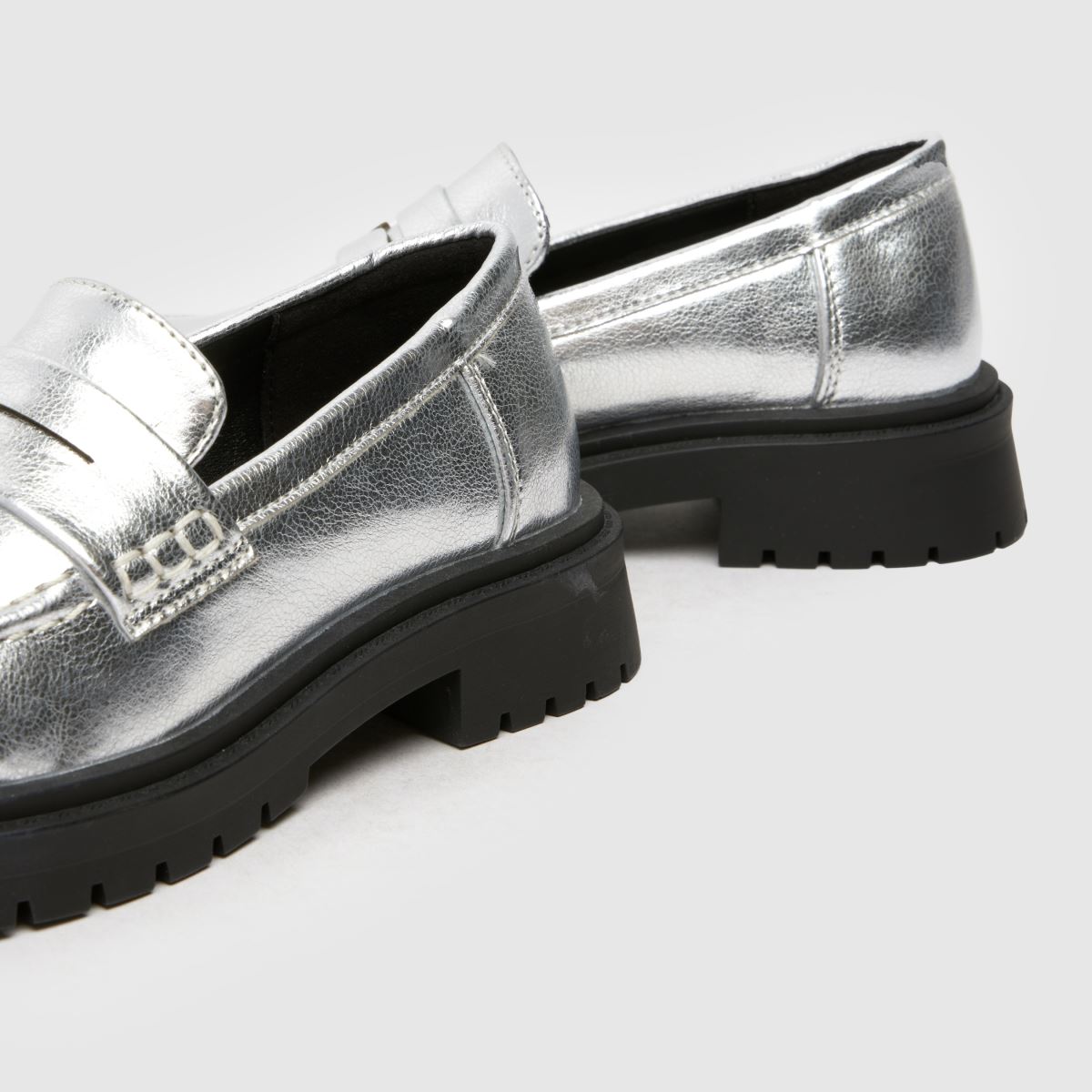 Kinder schuh Silber Lainey Loafer Boots schuh Lainey Loafer 7
