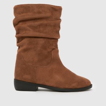 schuh Tan Coast Slouche Girls Junior