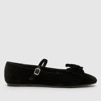 schuh Black Laffy Ballerina Girls Junior