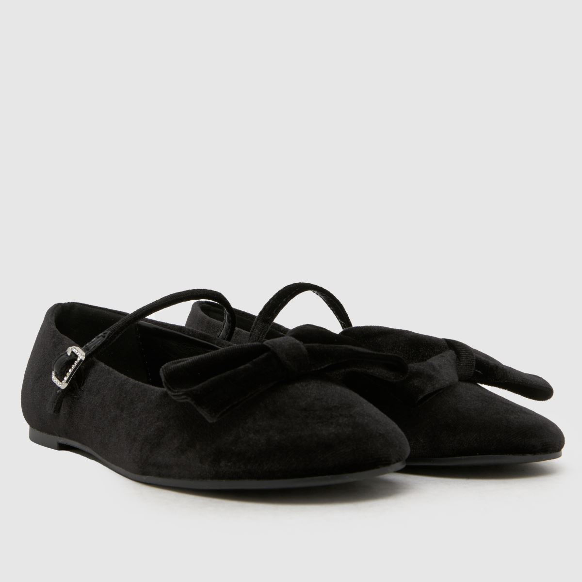 schuh Laffy Ballerina Girls Junior in Black schuh Laffy Ballerina 1