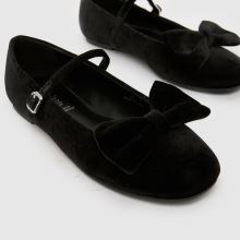 schuh Laffy Ballerina Girls Junior in Black schuh Laffy Ballerina,3 of 4