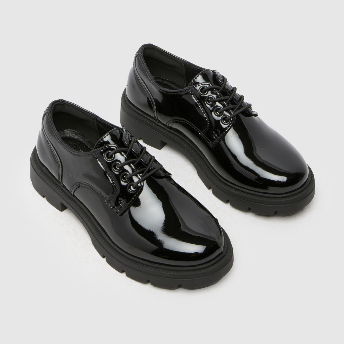schuh Leslie Chunky Girls Junior in Black schuh Leslie Chunky 4