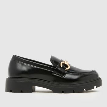 schuh Black Loyalty Heart Loafer Girls Junior