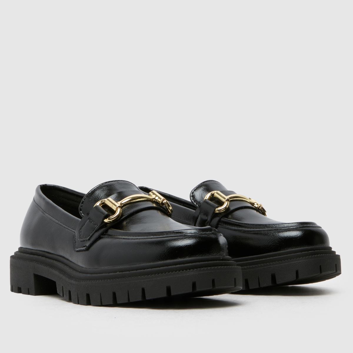 schuh Loretta Loafer Girls Junior in Black schuh Loretta Loafer 1