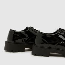 schuh Lovely Lace Up Girls Junior in Black schuh Lovely Lace Up,4 of 4