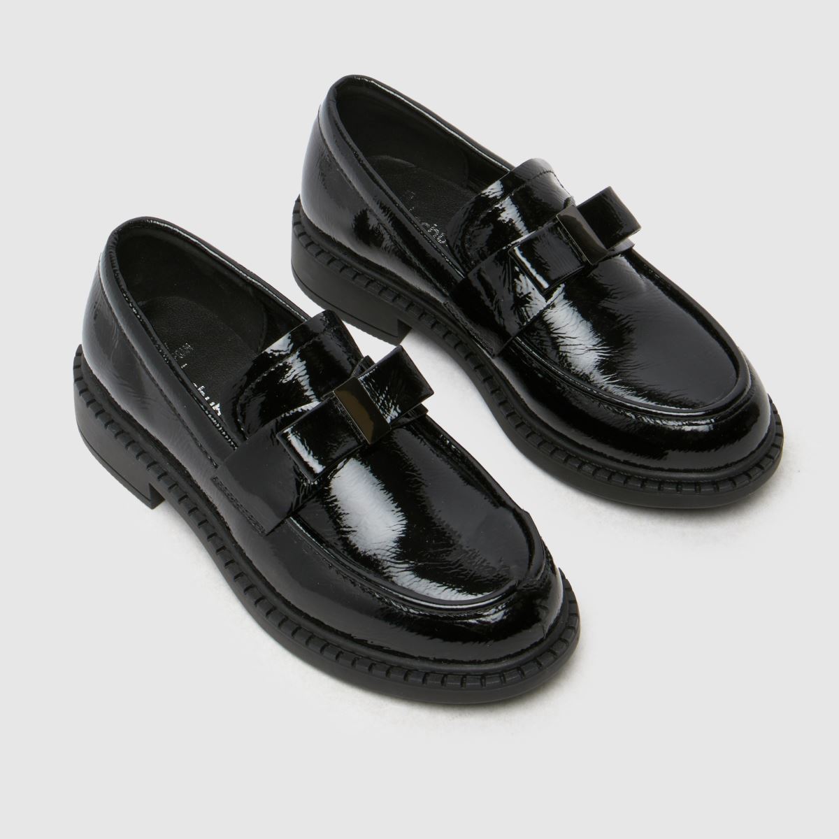 schuh Leona Loafer Girls Junior in Black schuh Leona Loafer 4