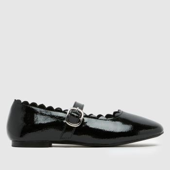 schuh Black Lavender Mary Jane Girls Junior