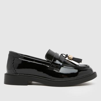 schuh Black Layton Loafer Girls Junior