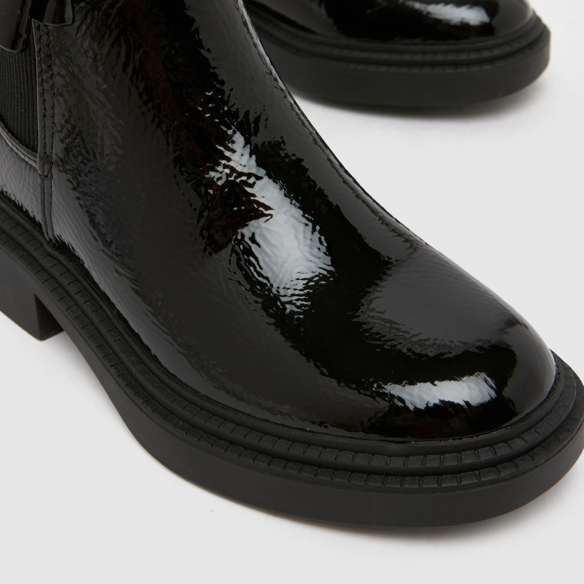 schuh Cait Bow Chlesea Girls Junior in Black schuh Cait Bow Chlesea 4