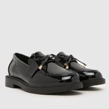 schuh Liking Tassel Bow Loafer Girls Junior in Black schuh Liking Tassel Bow Loafer,2 of 4