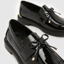 schuh Liking Tassel Bow Loafer Girls Junior in Black schuh Liking Tassel Bow Loafer,3 of 4