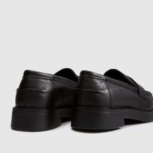 schuh Lipbalm Leather Loafer Girls Junior in Black schuh Lipbalm Leather Loafer,4 of 4