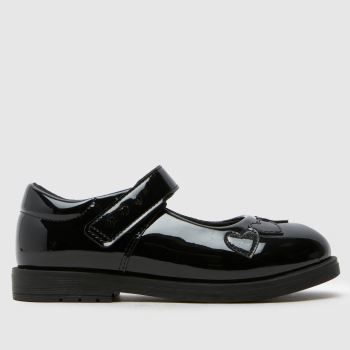 schuh Black Lemonade Heart Girls Junior