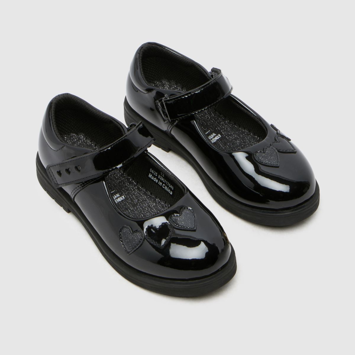 Kids Girls Junior Black schuh Lemonade Mary Jane Shoes schuh