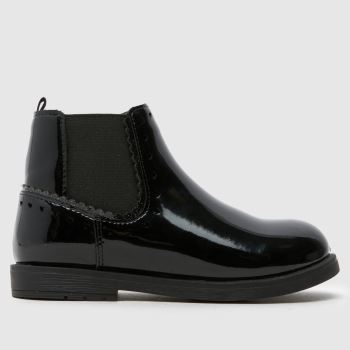 schuh Black Classic Chelsea Girls Junior