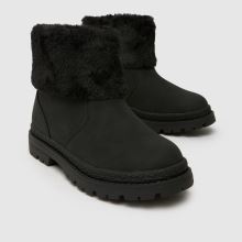 Kinder schuh Schwarz Cranberry Fur Cuff Boots schuh Cranberry Fur Cuff,3 von 4