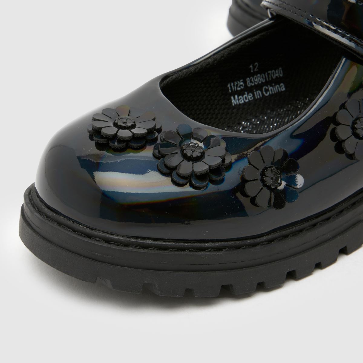 schuh Luscious Mary Jane Girls Junior in Black schuh Luscious Mary Jane 4