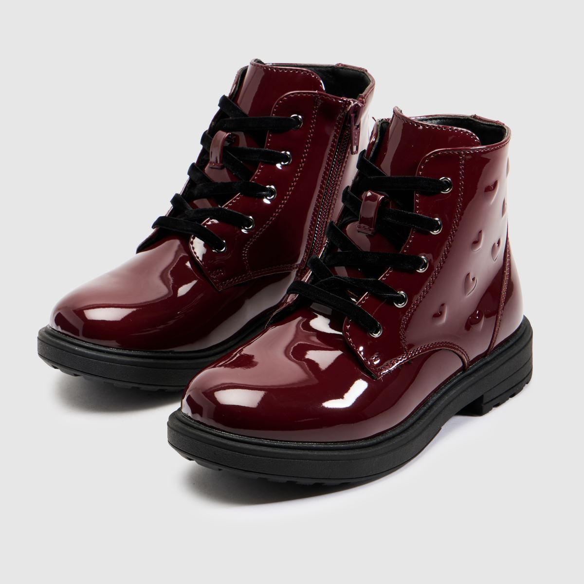 schuh Cuddle Heart Girls Junior in Burgundy schuh Cuddle Heart 4
