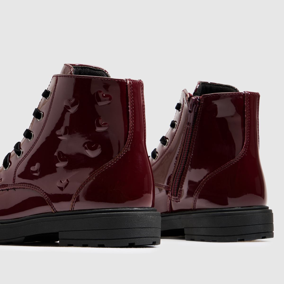 schuh Cuddle Heart Girls Junior in Burgundy schuh Cuddle Heart 7