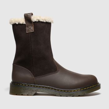 dr martens dark brown juney boots youth dr martens dark brown juney boots youth