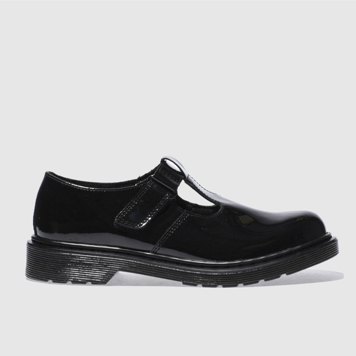 dr martens black ailis shoes junior