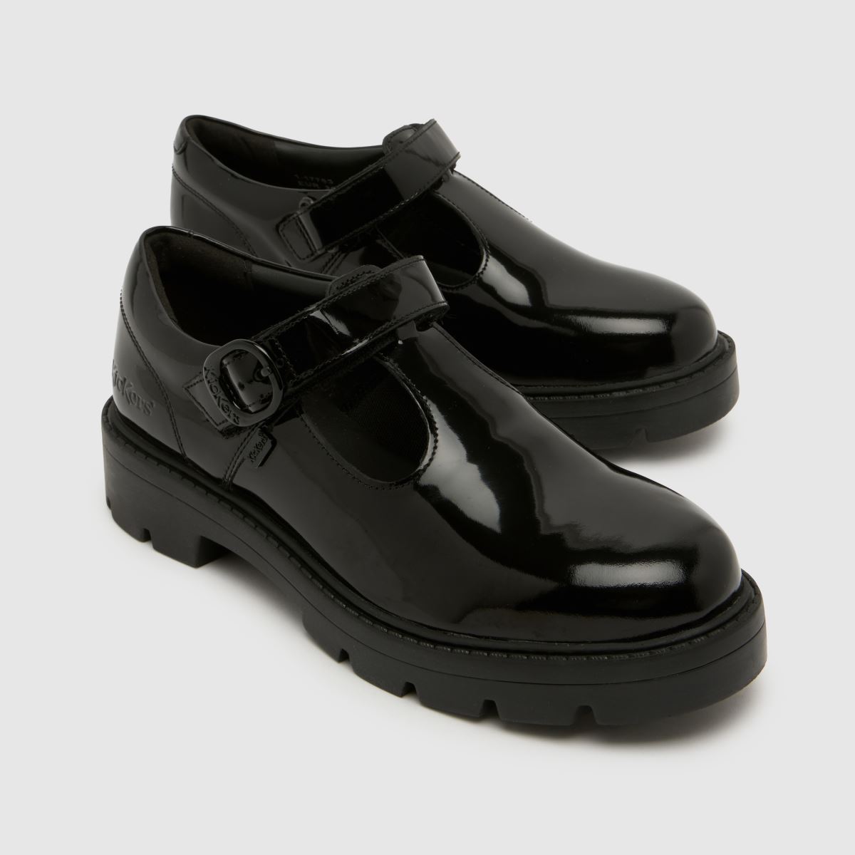 Kinder Kickers Schwarz Kick Kori T-bar Boots Kickers Kick Kori T-Bar 4
