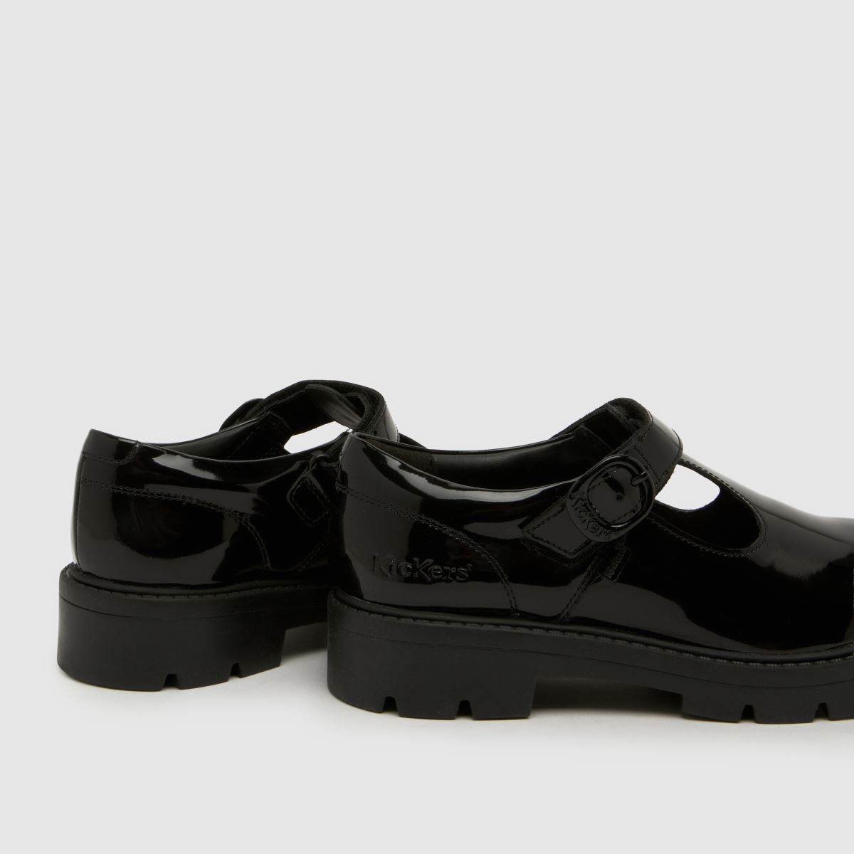 Kinder Kickers Schwarz Kick Kori T-bar Boots Kickers Kick Kori T-Bar 7