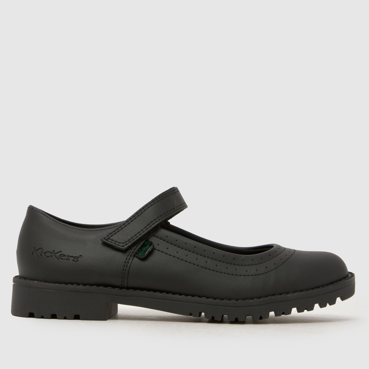 Kickers Black Kick Lachly Mary Jane Girls Youth Shoes