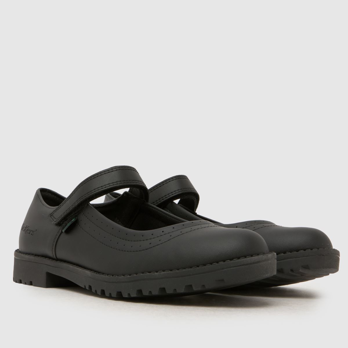 Kickers Kick Lachly Mary Jane Girls Youth in Black Kickers Kick Lachly Mary Jane 1
