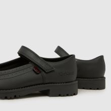 Kickers Kick Lachly Mary Jane Girls Youth in Black Kickers Kick Lachly Mary Jane,4 of 4