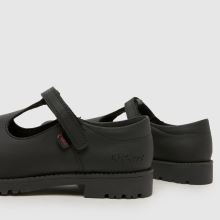 Kickers Kick Lachly T Bar Girls Youth in Black Kickers Kick Lachly T Bar,4 of 4