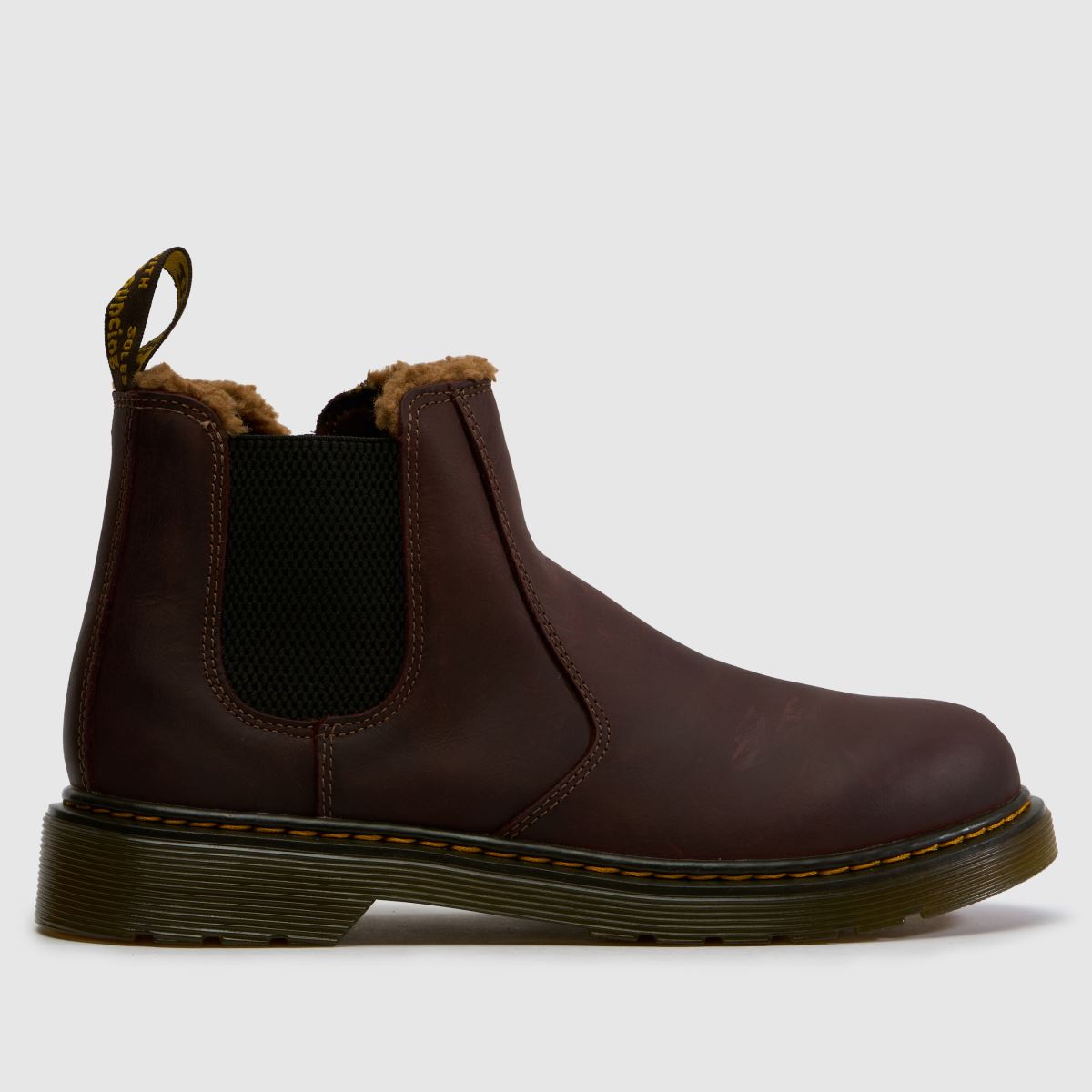 Dr Martens 2976 Leonore Girls Youth in Brown Dr Martens 2976 Leonore