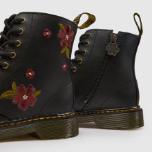Dr Martens 1460 Girls Youth in Black & Red Dr Martens 1460,4 of 4