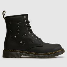 Dr Martens 1460 Girls Youth in Black Multi Dr Martens 1460,1 of 4