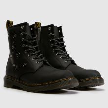 Dr Martens 1460 Girls Youth in Black Multi Dr Martens 1460,2 of 4