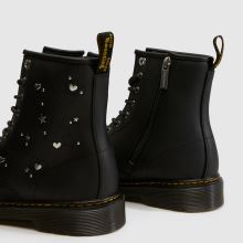Dr Martens 1460 Girls Youth in Black Multi Dr Martens 1460,4 of 4