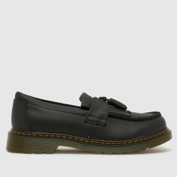 Dr Martens Black Adrian Girls Youth