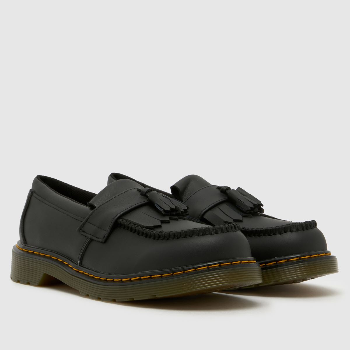 Dr Martens Adrian Girls Youth in Black Dr Martens Adrian 7