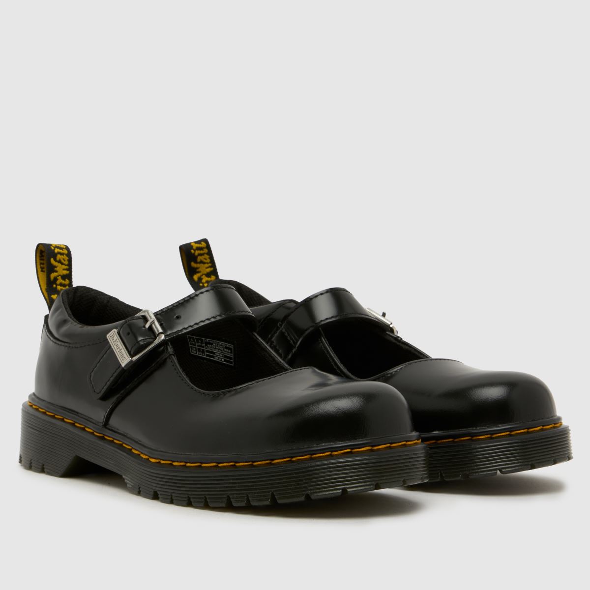 Dr Martens Mary Jane Bex Girls Youth in Black Dr Martens Mary Jane Bex 1