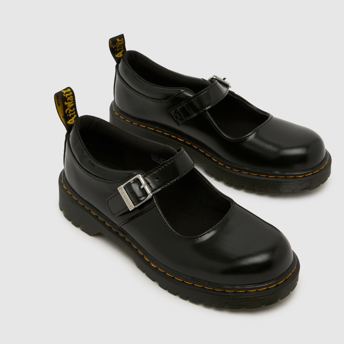 Dr Martens Mary Jane Bex Girls Youth in Black Dr Martens Mary Jane Bex 4