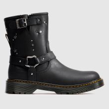 Dr Martens Genaya Girls Youth in Black Multi Dr Martens Genaya,1 of 4